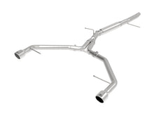 Load image into Gallery viewer, aFe MACHForce XP 3in-2.5in SS Exhaust Axle-Back 17-19 Audi A4 (B9) L4-2.0L (t) - Polished Axle Back aFe