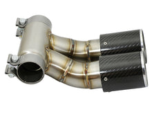 Load image into Gallery viewer, aFe Power 13-14 Porsche Cayman S / Boxster S Carbon Fiber Exhaust Tip Upgrade Catback aFe