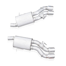 Load image into Gallery viewer, Stainless Works 2016-18 Cadillac CTS-V Sedan Axleback System Dual-Mode Turbo Mufflers 4in Tips Catback Stainless Works