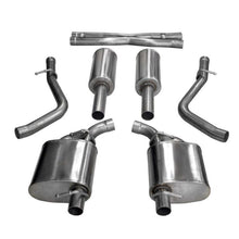 Load image into Gallery viewer, Corsa 2015-2023 Dodge Challenger 3.6L 2.5in Cat-Back Dual Rear Exit (re-uses stock exhaust bezel) Catback CORSA Performance