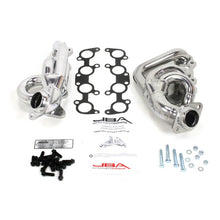 Load image into Gallery viewer, JBA 11-14 Ford F-150 5.0L Coyote 1-5/8in Primary Silver Ctd Cat4Ward Header Headers & Manifolds JBA