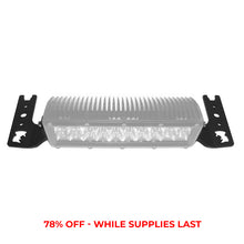 Load image into Gallery viewer, Go Rhino 18-20 Jeep Wrangler JL/JLU/Gladiator JT Light Mount - 10in Double Row Light Mounts Go Rhino
