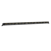 Load image into Gallery viewer, Go Rhino Xplor Blackout Combo Series Sgl Row LED Light Bar w/Amber (Side/Track Mount) 39.5in. - Blk Light Bars & Cubes Go Rhino