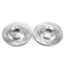 Load image into Gallery viewer, Power Stop 09-11 Cadillac STS Front Evolution Drilled & Slotted Rotors - Pair Brake Rotors - Slot & Drilled PowerStop