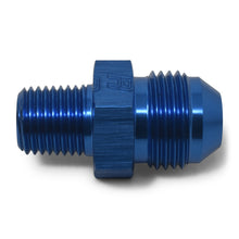 Load image into Gallery viewer, Russell Performance -8 AN to 3/8in NPT Straight Flare to Pipe (Blue) (25 pcs.) Fittings Russell