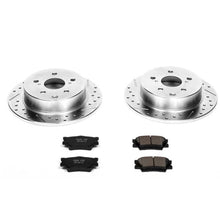 Load image into Gallery viewer, Power Stop 09-10 Pontiac Vibe Rear Z23 Evolution Sport Brake Kit Brake Kits - Performance D&S PowerStop