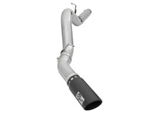 Load image into Gallery viewer, aFe Atlas Exhaust 5in DPF-Back Aluminized Steel w/ Black Tips 16-17 GM Diesel Truck V8-6.6L (td) DPF Back aFe