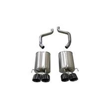 Load image into Gallery viewer, Corsa 2005-2007 Chevrolet Corvette (C6) 6.0L/6.2L Black Sport Axle-Back Exhaust w/4.5in Tips Axle Back CORSA Performance