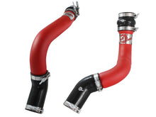 Load image into Gallery viewer, aFe BladeRunner 3in Red Intercooler Tubes Hot & Cold Side Kit for 13-14 Dodge RAM Diesel 6.7L (td) Intercoolers aFe