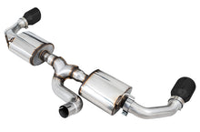 Load image into Gallery viewer, AWE Tuning 07-18 Jeep Wrangler JK/JKU 3.6L Tread Edition Axle-Back Dual Exhaust - Diamond Black Tips Catback AWE Tuning