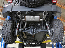 Load image into Gallery viewer, aFe Rebel Series 2.5in 409 SS Axle-Back Exhaust w/Polished Tips 07+ Jeep Wrangler (JK) V6 3.6L/3.8L Axle Back aFe