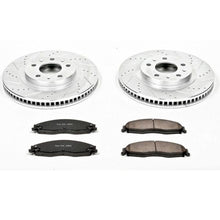 Load image into Gallery viewer, Power Stop 03-07 Cadillac CTS Front Z23 Evolution Sport Brake Kit Brake Kits - Performance D&S PowerStop