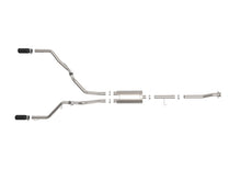 Load image into Gallery viewer, aFe Vulcan 3in 304 SS Cat-Back Exhaust 2021 Ford F-150 V6 2.7L/3.5L (tt)/V8 5.0L w/ Black Tips Catback aFe