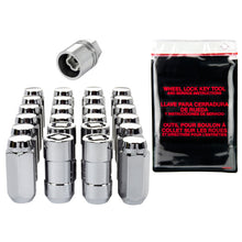 Load image into Gallery viewer, McGard 6 Lug Hex Install Kit w/Locks (Cone Seat Nut) M14X1.5 / 22mm Hex / 1.945in. Length - Chrome Lug Nuts McGard