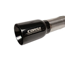 Load image into Gallery viewer, Corsa 07-18 Jeep Wrangler JKU 3.6L/3.8L 2.75in Sport Cat-Back Exhaust w/ 4in American Flag BlacTips Catback CORSA Performance