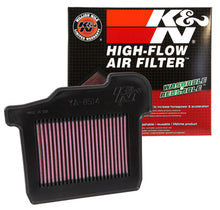 Load image into Gallery viewer, K&N Replacement Unique Panel Air Filter for 2014 Yamaha FZ-09/MT09 847 Misc Powersports K&N Engineering