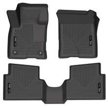 Load image into Gallery viewer, Husky Liners 2022 Ford Maverick(No Fit Hybrid) Weatherbeater Front & 2nd Seat Floor Liners - Black Floor Mats - Rubber Husky Liners