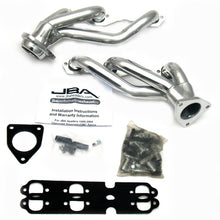 Load image into Gallery viewer, JBA 03-13 GM Truck 4.3L V6 1-1/2in Primary Silver Ctd Cat4Ward Header Headers & Manifolds JBA
