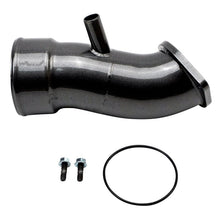 Load image into Gallery viewer, Wehrli 20-24 Chevrolet 6.6L L5P Duramax 3.5in Intake Horn w/PCV Port - Gloss Black Air Intake Components Wehrli