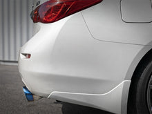 Load image into Gallery viewer, aFe Takeda 2.5in 304 SS Axle-Back Exhaust w/ Blue Flame Tips 16-18 Infiniti Q50 V6-3.0L (tt) Axle Back aFe