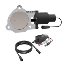 Load image into Gallery viewer, QTP 3.5in Bolt-On QTEC Electric Cutout Valve - Single Exhaust Cutouts QTP