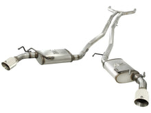 Load image into Gallery viewer, aFe MACHForce XP Exhaust 2.5in Stainless Steel CB/10-13 Chevy Camaro V6-3.6L (td) (polished tip) Catback aFe