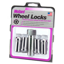 Load image into Gallery viewer, McGard Wheel Lock Nut Set - 4pk. (Tuner / Cone Seat) M14X1.5 / 1in. Hex / 1.935in. Length - Chrome Lug Nuts McGard