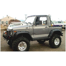 Load image into Gallery viewer, Bushwacker 86-95 Suzuki Samurai Pocket Style Flares 2pc - Black Fender Flares Bushwacker