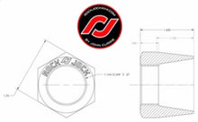 Load image into Gallery viewer, RockJock RockNut Kit Nut and Bung 1 1/4in LH Thread Control Arms RockJock