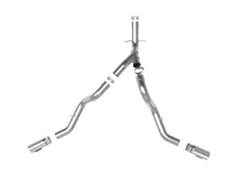 Load image into Gallery viewer, aFe Large Bore-HD 4in 409SS DPF-Back Exhaust System w/Polished Tips 20 GM Diesel Trucks V8-6.6L DPF Back aFe
