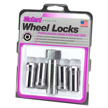 Load image into Gallery viewer, McGard Wheel Lock Nut Set - 4pk. (Tuner / Cone Seat) M14X1.5 / 1in. Hex / 1.935in. Length - Chrome Lug Nuts McGard