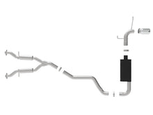 Load image into Gallery viewer, aFe Large Bore HD 3in 304 SS Cat-Back Exhaust w/ Polished Tips 14-19 Jeep Grand Cherokee V6-3.6L Catback aFe