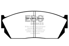 Load image into Gallery viewer, EBC 82-84 Honda Civic Hatchback 1.3 (5 Speed) Ultimax2 Front Brake Pads Brake Pads - OE EBC