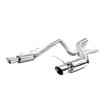 Load image into Gallery viewer, MBRP 11-12 Ford Shelby GT 500 T304 3in Cat Back Dual Split Rear Race Version 4.5in Tips Catback MBRP