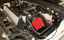 Load image into Gallery viewer, Spectre 11-14 Ford F250/350 V8-6.2L F/I Air Intake Kit - Polished w/Red Filter Cold Air Intakes Spectre