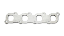 Load image into Gallery viewer, Vibrant Mild Steel Exhaust Manifold Flange for Nissan KA24 motor 1/2in Thick Flanges Vibrant
