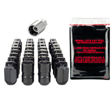 Load image into Gallery viewer, McGard 8 Lug Hex Install Kit w/Locks (Cone Seat Nut) M14X1.5 / 22mm Hex / 1.635in. Length - Black Lug Nuts McGard