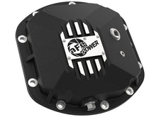 Load image into Gallery viewer, aFe Street Series Dana 30Front Differential Cover Black w/ Machined Fins 97-18 Jeep Wrangler Diff Covers aFe