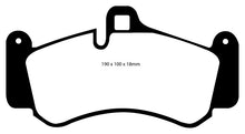 Load image into Gallery viewer, EBC 01-03 Porsche 911 (996) (Cast Iron Rotor only) 3.6 Twin Turbo GT2 Bluestuff Front Brake Pads Brake Pads - Racing EBC