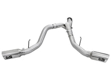 Load image into Gallery viewer, aFe Atlas Exhaust 4in DPF-Back Exhaust Aluminized Steel Polished Tip 11-14 ford Diesel Truck V8-6.7L DPF Back aFe