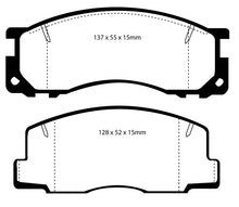 Load image into Gallery viewer, EBC 90-93 Toyota Previa Rear Drums Ultimax2 Front Brake Pads Brake Pads - OE EBC