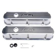Load image into Gallery viewer, Edelbrock Valve Cover Elite II Series Ford 289-302-351W CI V8 Tall Polished Valve Covers Edelbrock