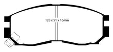 Load image into Gallery viewer, EBC 95-99 Chrysler Sebring Coupe 2.0 Yellowstuff Front Brake Pads Brake Pads - Performance EBC