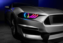 Load image into Gallery viewer, Oracle Lighting 18-23 Ford Mustang Dynamic ColorSHIFT LED Headlights - Black Series SEE WARRANTY Headlights ORACLE Lighting