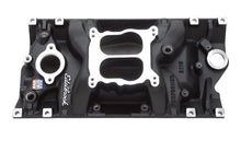 Load image into Gallery viewer, Edelbrock Intake SBC Performer Vortec Black Intake Manifolds Edelbrock