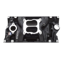 Load image into Gallery viewer, Edelbrock Intake SBC Performer Vortec Black Intake Manifolds Edelbrock
