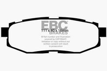 Load image into Gallery viewer, EBC 12+ Scion FR-S 2 Yellowstuff Rear Brake Pads Brake Pads - Performance EBC