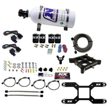 Load image into Gallery viewer, Nitrous Express 4150 Dual Stage Billet Crossbar Nitrous Kit (50-300 & 100-500HP) w/5lb Bottle Nitrous Systems Nitrous Express