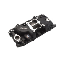 Load image into Gallery viewer, Edelbrock Intake Manifold Perf BBC 2-0 Black Intake Manifolds Edelbrock