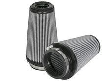 Load image into Gallery viewer, aFe Magnum FLOW Pro DRY S Replacement Air Filter (Pair) F-3.5in. / B-5in. / T-3.5in. (Inv) / H-8in. Air Filters - Universal Fit aFe